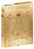 Puzzle 1000 Człowiek witruwiański...