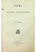 Pisma Juliusza Słowackiego 1894 r.