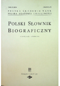 Polski słownik biograficzny, zeszyt  179