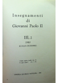 Insegnamenti di Giovanni Paolo tom III część 2