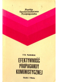 Efektywność propagandy komunistycznej
