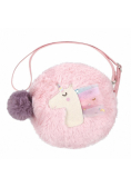 Torebka na ramię pluszowa Unicorn