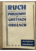 Ruch podziemny w gettach i obozach 1946 r.