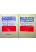 Wielki słownik francusko – polski tom I i II