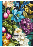 Notatnik ozdobny 143x200/64K kratka TW Flora FRESH