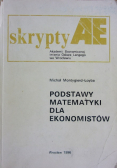 Podstawy matematyki dla ekonomistów