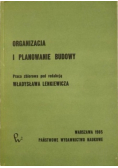 Organizacja i planowanie budowy