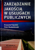 Zarządzanie jakością w  usługach publicznych
