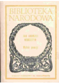 Wybór poezji