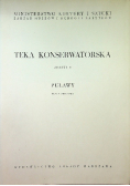 Teka Konserwatorska Puławy