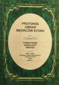 Protokół obrad mędrców Syonu reprint z 1920 r