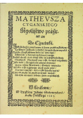Mathevsza Cyganskiego myślistwo ptasze reprint z 1584 r.