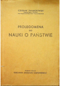 Prolegomena do nauki o państwie 1948 r.