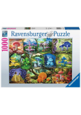 Puzzle 1000 Piekne grzyby