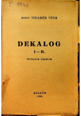 Dekalog I - II 1940 r.