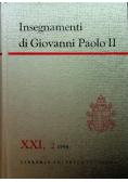 Insegnamenti di Giovanni Paolo II XXI część 2 1998