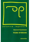 Kunstmann Pisma wybrane