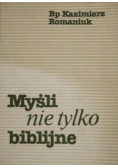 Myśli nie tylko biblijne