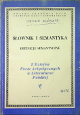 Słownik i Semantyka definicje semantyczne