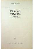 Pomiary optyczne