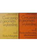 Ćwiczenia z geometrii wykreślnej Tom I i II