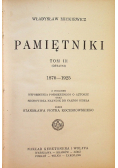 Mickiewicz Pamiętniki Tom III 1933 r.