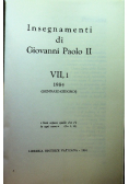 Insegnamenti di Giovanni Paolo VII tom 1