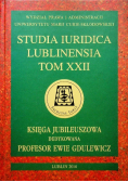 Studia Iuridica Lublinensia Tom XXII