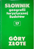 Słownik geografii turystycznej Sudetów 17 Góry Złote