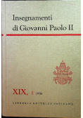 Insegnamenti di Giovanni Paolo II tom X część 1