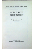Nauka o nauce metody objaśniania zjawisk fizycznych