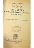Gramatyka Współczesnego Języka Polskiego 1938r
