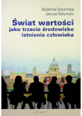 Świat wartości jako trzecie środowisko istnienia człowieka