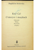 Kto co O muzyce i muzykach