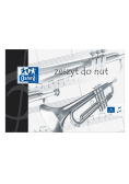 Zeszyt do nut A5/16K (10szt) OXFORD