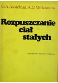 Rozpuszczanie ciał stałych