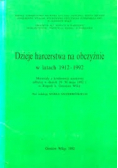 Dzieje harcerstwa na obczyźnie w latach 1912 1992