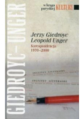 Jerzy Giedroyc - Leopold Unger. Korespondencja