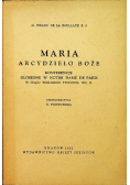 Marja arcydzieło Boże 1932 r.