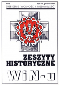 Zeszyty historyczne win u Nr 13