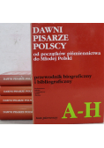 Dawni pisarze Polscy od początków piśmiennictwa od Młodej Polski Tom 1 do 5
