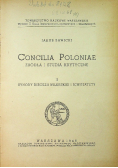 Concilia Poloniae Źródła i studia krytyczne  II 1948 r