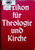 Lexikon fur Theologie und Kirche tom 9