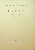 Dzieła  Tom XV Listy Część II