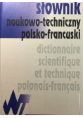 Słownik naukowo techniczny polsko francuski