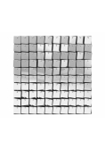 Panel dekoracyjny srebrny 30x30cm
