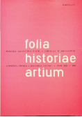 Folia historiae artium tom XXX