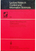 System Modelling and Optimization