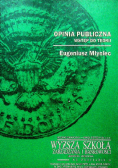 Opinia publiczna Wstęp do teorii