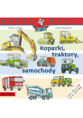 Koparki, traktory, samochody